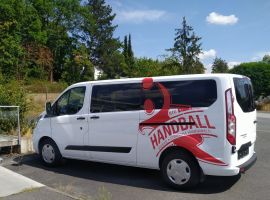 Handballschule fahrzeugbeschriftung links